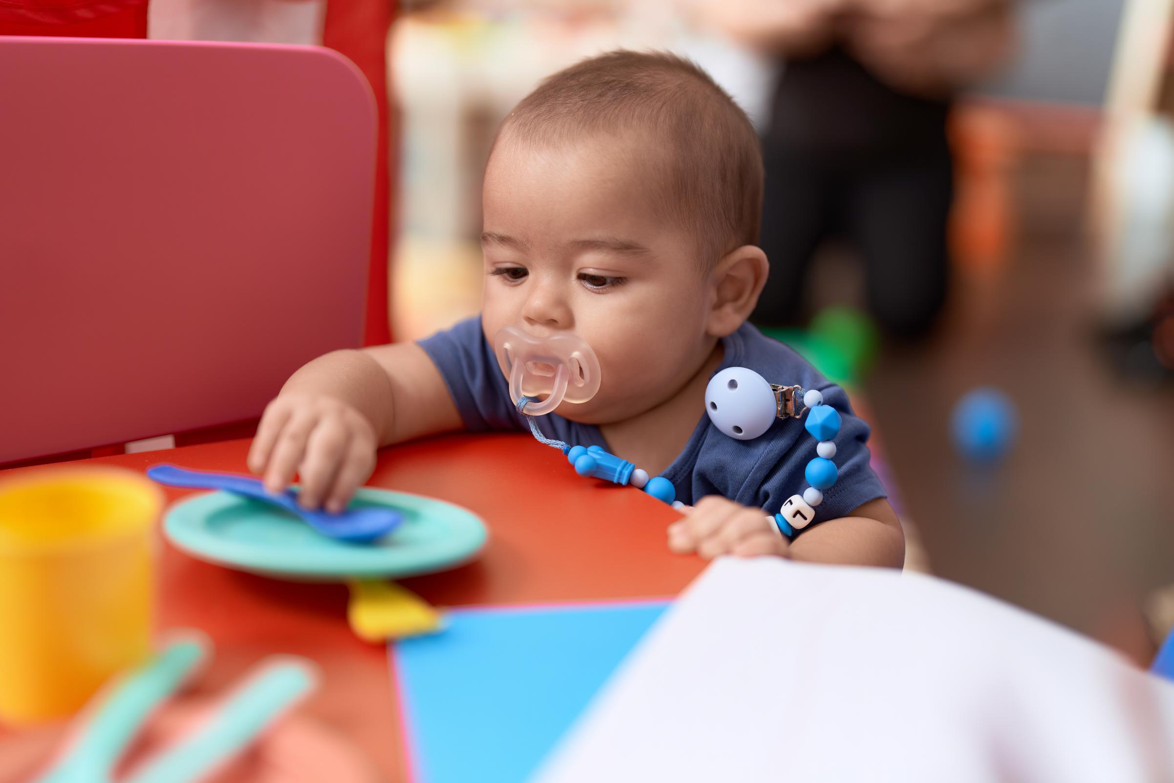 Infant care program at Kidz Kave